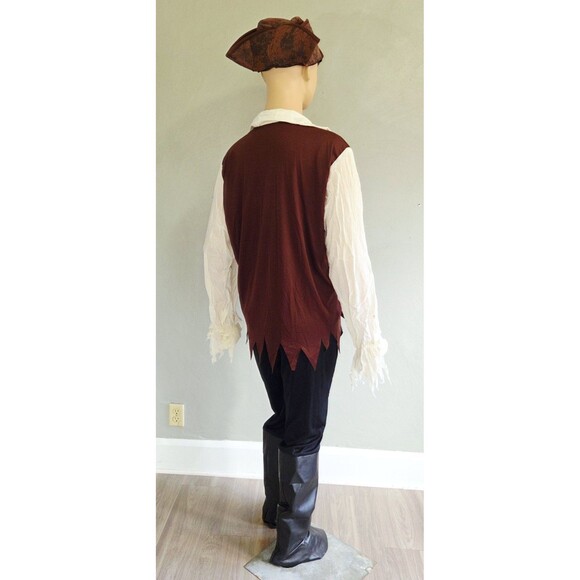 Rubies Pirate Costume Unisex Adult XL Halloween Outfit Complete 3 Piece Set - Picture 7 of 16